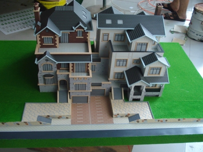 花园洋房建筑模型